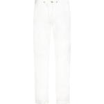 Białe Spodnie męskie marki Tom Rusborg w rozmiarze dużym 
