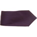 Fioletowe Krawaty męskie jedwabne marki KITON w rozmiarze uniwersalnym 