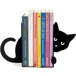 Czarne Podpory do książek z motywem kotów marki Balvi 