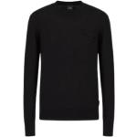 Czarne Swetry męskie marki Armani Exchange w rozmiarze L 