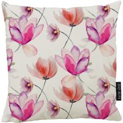 Poduszka dekoracyjna 45x45 cm Pink Tulips – Butter Kings