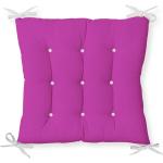 Fioletowe Poduszki na krzesła z dodatkiem bawełny w rozmiarze 40x40 