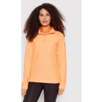 Przecenione Pomarańczowe Bluzy sportowe damskie sportowe polarowe marki Regatta w rozmiarze S 