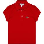 Przecenione Czerwone Koszulki dziecięce polo marki Lacoste 