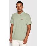 Przecenione Zielone Koszulki polo męskie z krótkimi rękawami marki LEVI´S w rozmiarze S 