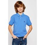 Przecenione Niebieskie Koszulki dziecięce polo marki POLO RALPH LAUREN Big & Tall 
