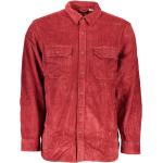 Czerwone Koszule z długim rękawem męskie z długimi rękawami w stylu casual marki LEVI´S w rozmiarze XL 