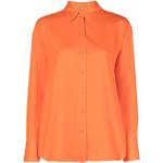Pomarańczowe Koszule męskie eleganckie marki Calvin Klein w rozmiarze L 