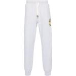 Białe Spodnie dresowe ze ściągaczami męskie do prania w pralce proste marki Casablanca w rozmiarze L 
