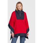 Przecenione Czerwone Swetry poncza damskie marki POLO RALPH LAUREN Big & Tall 