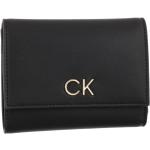 Portfel Calvin Klein Re-Lock Trifold MD Black K60K608994 BAX (CK168-a)