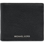 Czarne Portfele męskie w stylu casual marki Michael Kors MICHAEL 