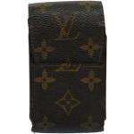 Brązowe Portfele na zatrzask w stylu vintage marki Louis Vuitton 