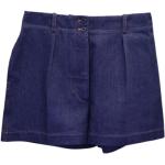 Niebieskie Krótkie spodnie w stylu vintage dżinsowe na lato marki Alaia w rozmiarze M 
