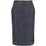 Niebieskie Spódnice z guzikami damskie w stylu vintage dżinsowe marki Saint Laurent Paris Saint Laurent w rozmiarze M 