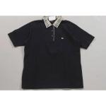 Czarne Koszulki do tenisa w stylu vintage marki Burberry w rozmiarze XL 