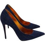 Pre-owned Denim heels Christian Louboutin Pre-owned