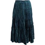 Niebieskie Spódnice damskie w stylu vintage z wiskozy marki Michael Kors MICHAEL w rozmiarze S 