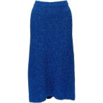 Niebieskie Spódnice tiulowe damskie metaliczne gładkie w stylu vintage tiulowe marki Balenciaga w rozmiarze XS 