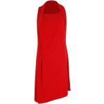 Czerwone Sukienki asymetryczne damskie w stylu vintage marki Michael Kors MICHAEL w rozmiarze M 
