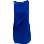 Niebieskie Sukienki ołówkowe damskie w stylu vintage marki VERSACE w rozmiarze L 