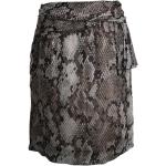Wielokolorowe Krótkie spódnice damskie w wężowy motyw w stylu vintage do kolan marki MOSCHINO w rozmiarze L 