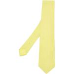 Żółte Krawaty w stylu vintage marki Hermès w rozmiarze uniwersalnym 