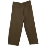 Brązowe Spodnie w stylu vintage marki Prada w rozmiarze S 