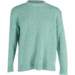 Zielone Swetry wełniane  w stylu vintage marki Dries van Noten w rozmiarze L 