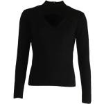 Czarne Bluzki z długim rękawem damskie z długimi rękawami w stylu vintage marki Michael Kors MICHAEL w rozmiarze L 
