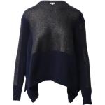 Granatowe Swetry z okrągłym dekoltem w stylu vintage marki STELLA McCARTNEY w rozmiarze XS 