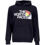 Czarne Bluzy z kapturem męskie eleganckie marki The North Face w rozmiarze S 