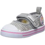Srebrne Sneakersy dla niemowląt sportowe z dzianiny marki Primigi w rozmiarze 20 