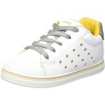 Białe Sneakersy skórzane dla niemowląt na lato marki Primigi w rozmiarze 18 