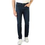 Niebieskie Proste jeansy męskie do prania w pralce dżinsowe marki LEVI´S w rozmiarze S 