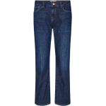 Niebieskie Proste jeansy damskie dżinsowe marki MOS MOSH 