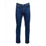 Niebieskie Proste jeansy męskie Raw denim dżinsowe marki KENZO 
