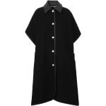 Czarne Płaszcze damskie eleganckie na zimę marki Burberry w rozmiarze S 