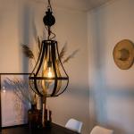 Przemysłowa lampa wisząca czarna 40 cm - Morgana