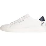 PS Paul Smith Męskie buty Rex White Zebra Navy Tab Sneaker, 5 UK