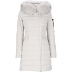 Płaszcze zimowe damskie z podszewką eleganckie marki Peuterey w rozmiarze XL 