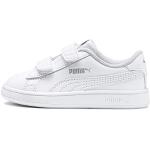 Białe Buty dla niemowląt z wyjmowanymi wkładkami marki Puma w rozmiarze 24 