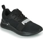 Przecenione Czarne Niskie sneakersy męskie marki Puma w rozmiarze 39 - wysokość obcasa do 3cm 