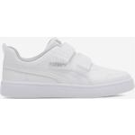 Białe Sneakersy sznurowane dla dzieci sportowe marki Puma Courtflex w rozmiarze 30 