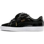 Czarne Sneakersy sznurowane damskie w stylu casual marki Puma w rozmiarze 37,5 