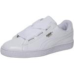 Białe Sneakersy sznurowane damskie w stylu casual marki Puma w rozmiarze 40,5 