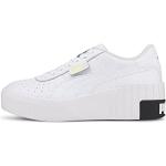 Białe Niskie sneakersy damskie marki Puma Cali w rozmiarze 41 