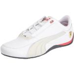 Białe Sneakersy sznurowane męskie ze skóry syntetycznej na jesień marki Puma Drift Cat w rozmiarze 43 
