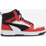 Czerwone Sneakersy sznurowane sportowe syntetyczne marki Puma Rebound JOY w rozmiarze 39 