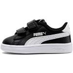 Czarne Buty sportowe dla niemowląt z wyjmowanymi wkładkami sportowe marki Puma w rozmiarze 26 
